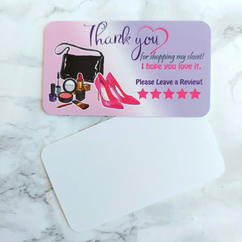 ♥️ 5x25 / 50 Thank You Cards